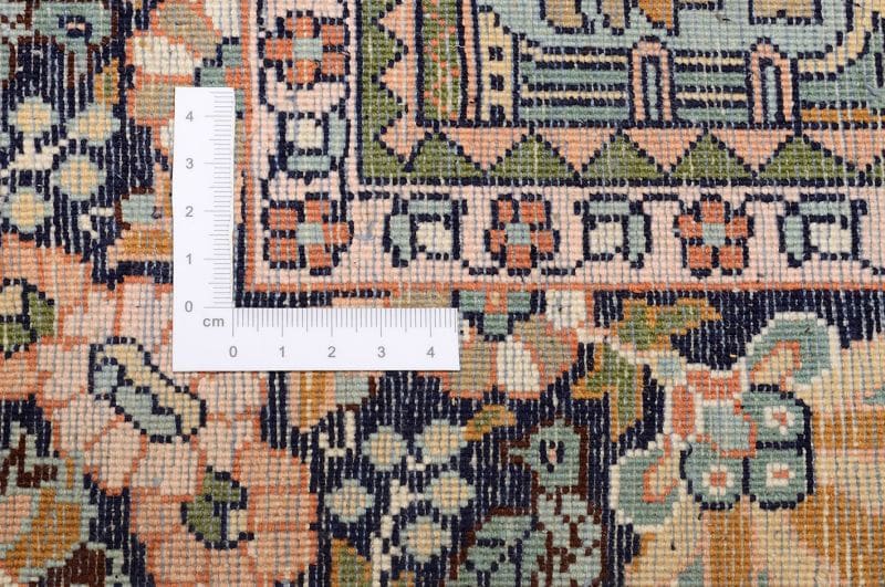 Kashmir Orientteppich 95 × 156 cm aus Wolle & Seide, handgeknüpft