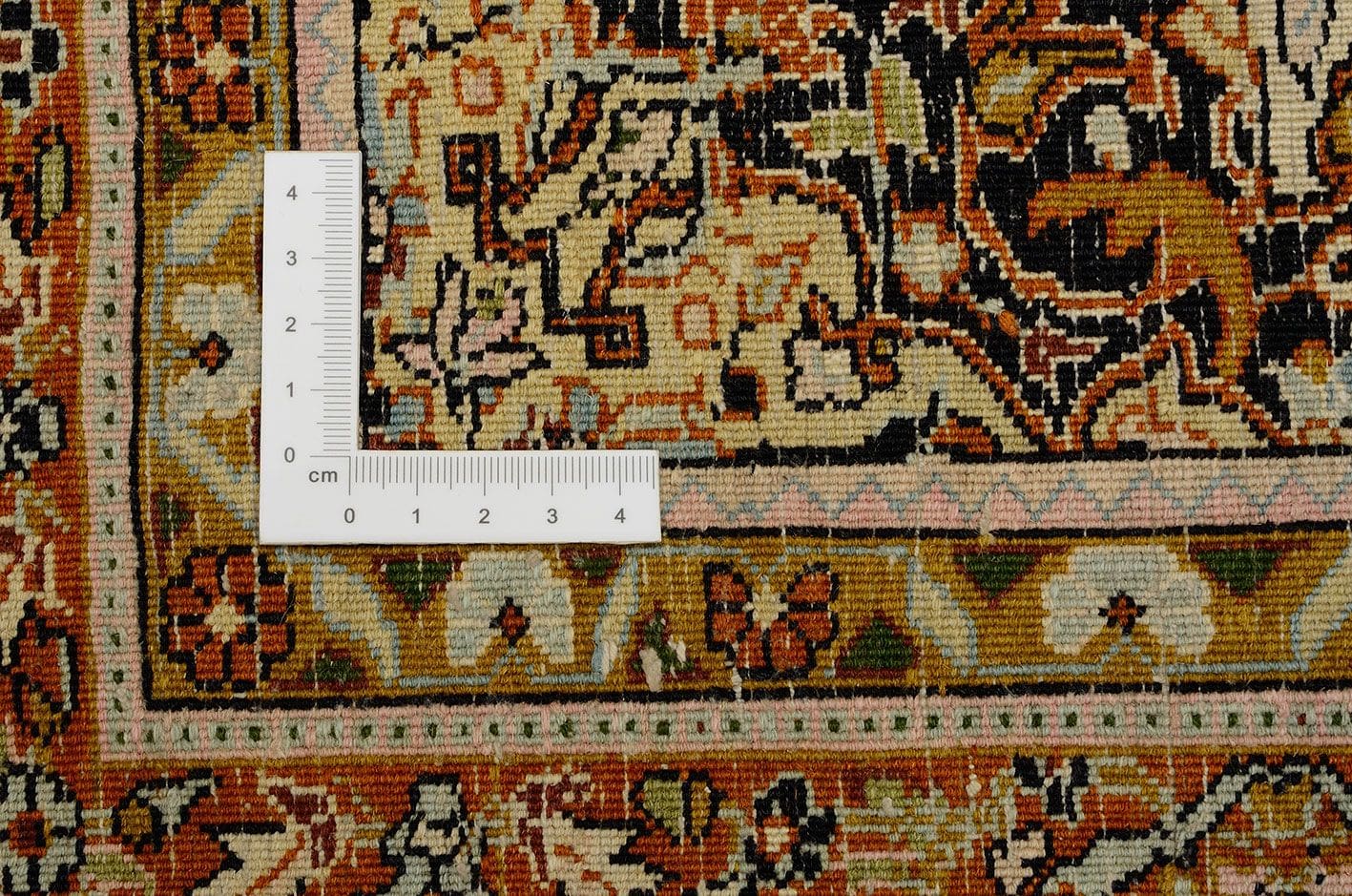 eleganter-kashmirseide-orientteppich-92-x-153cm-handgeknupft-2 Handgeknüpfter Kashmir Orientteppich 92 × 153 cm