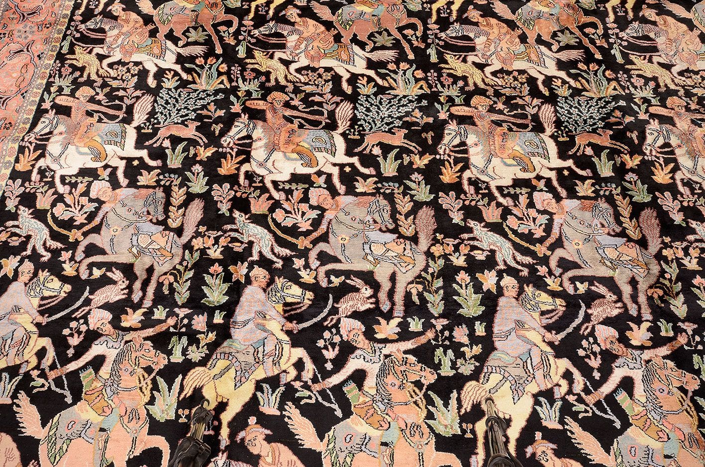 Kashmir Orientteppich aus Indien, 362 × 556 cm