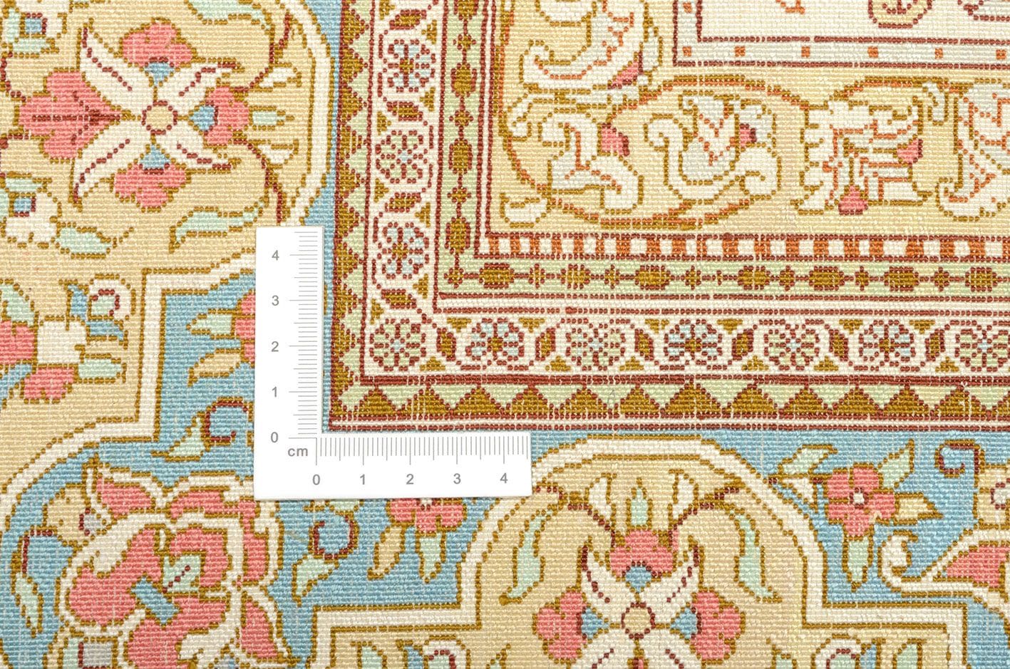 Ghom Perserteppich aus Iran, 101 × 155 cm