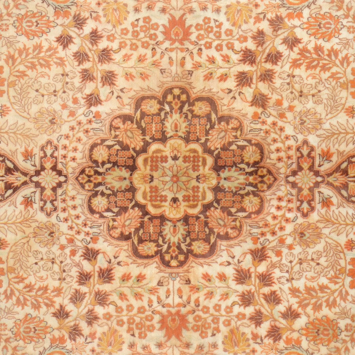 Handgeknüpfter Ghom Perserteppich 157 × 243 cm