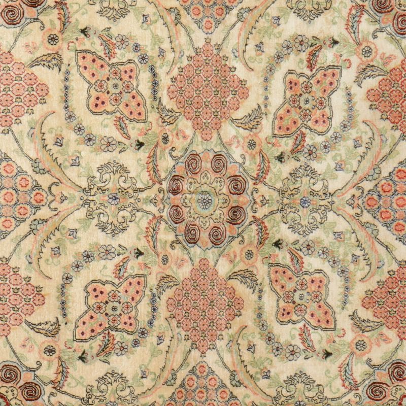 hereke-teppich-125-x-180cm-600000-knoten-seide-handgeknupft-3 Handgeknüpfter Hereke Teppich, 125 × 180 cm, Seide