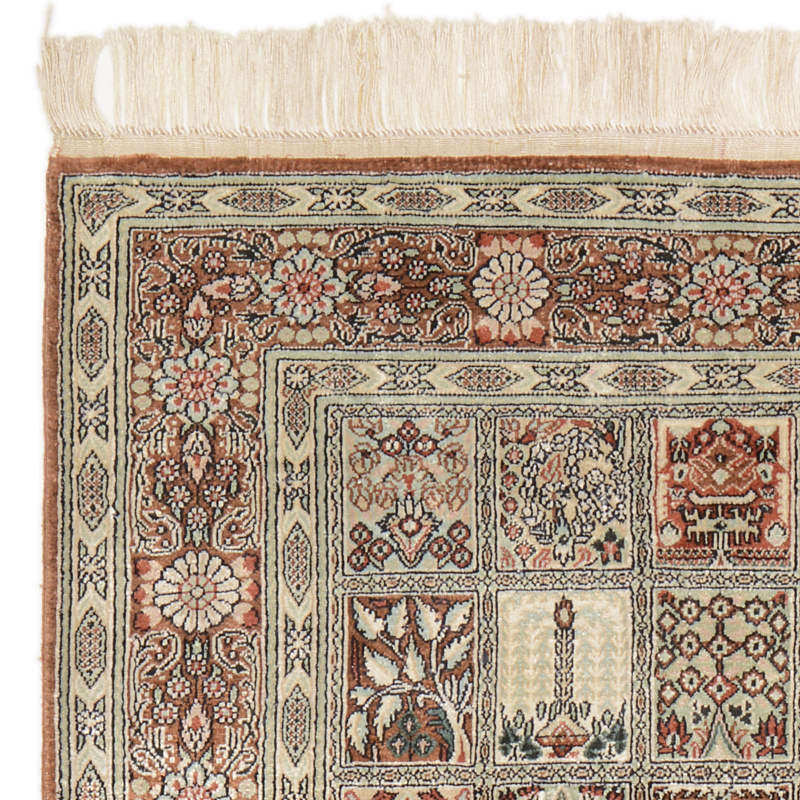Ghom Teppich aus China, 79 × 116 cm