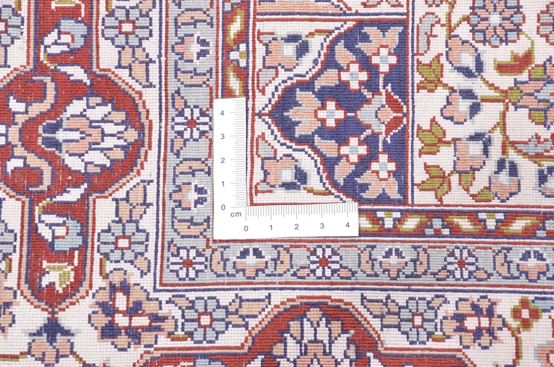 Hereke Teppich 65 × 95 cm aus Seide, handgeknüpft
