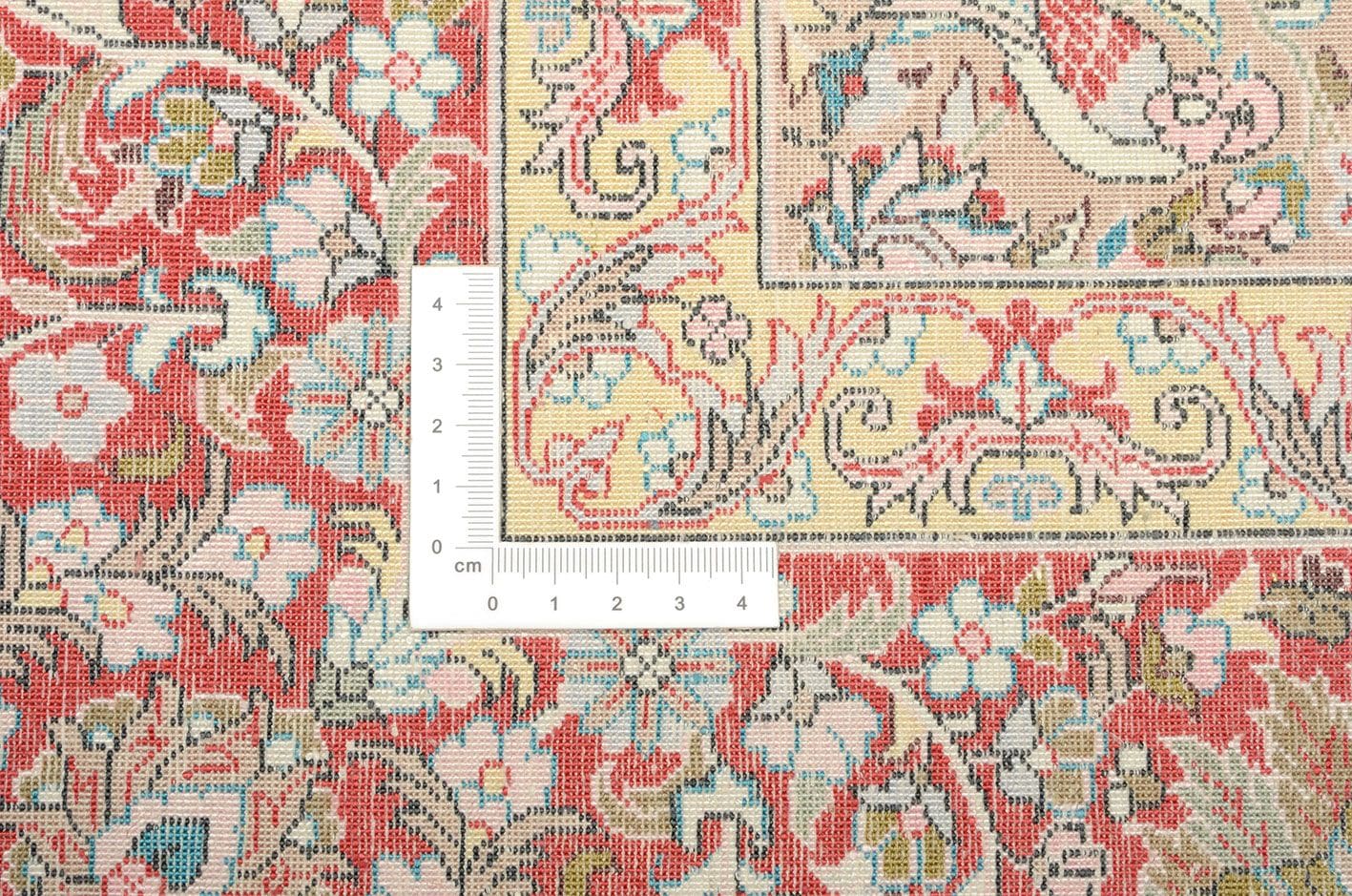 Handgeknüpfter Hereke Teppich, 107 × 141 cm, Seide