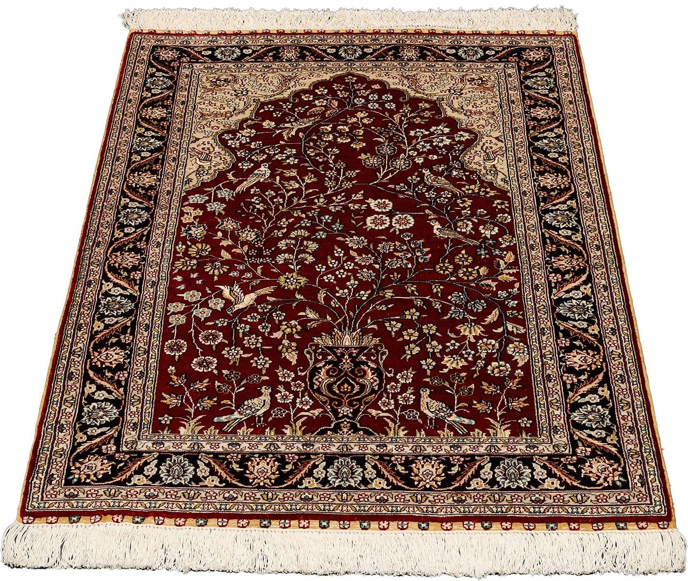 Hereke Teppich aus China, 82 × 121 cm