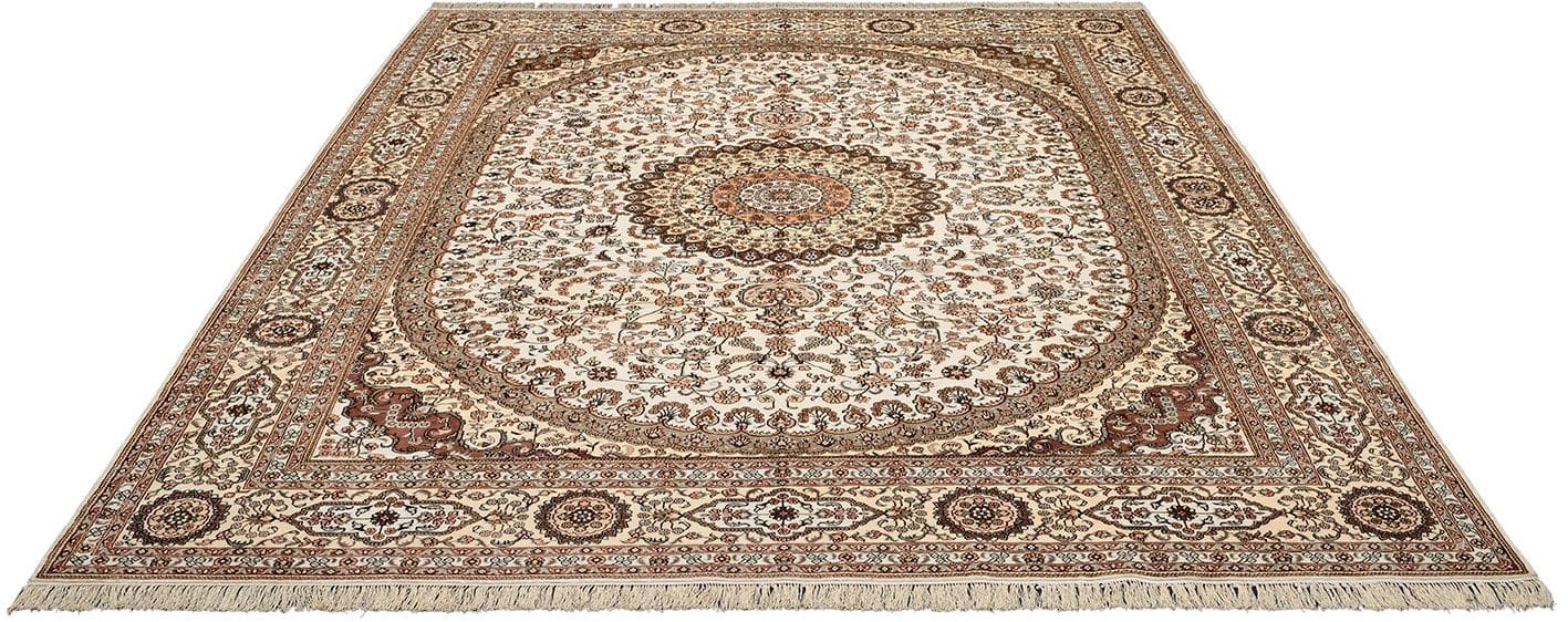 Handgeknüpfter Ghom Teppich 272 × 369 cm