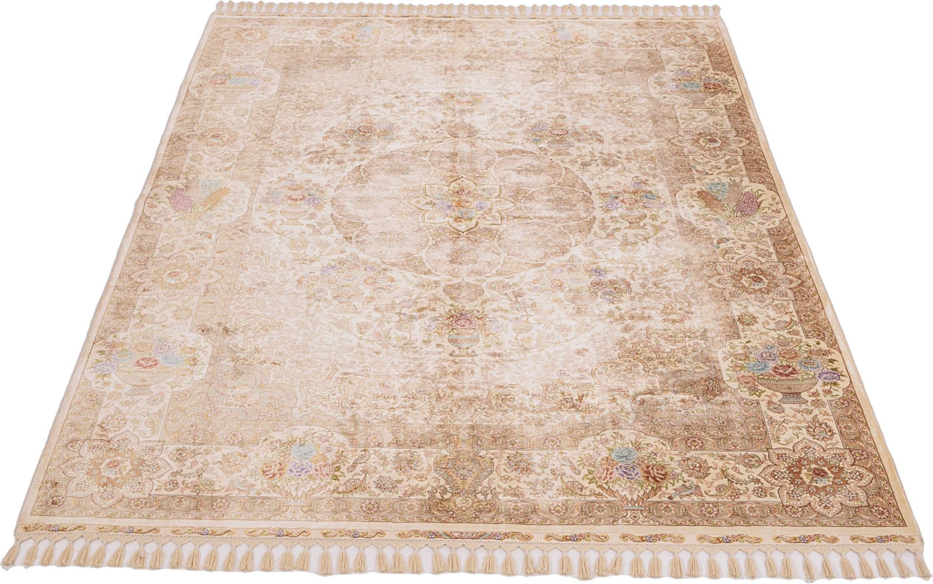 Handgeknüpfter Hereke Teppich 170 × 243 cm