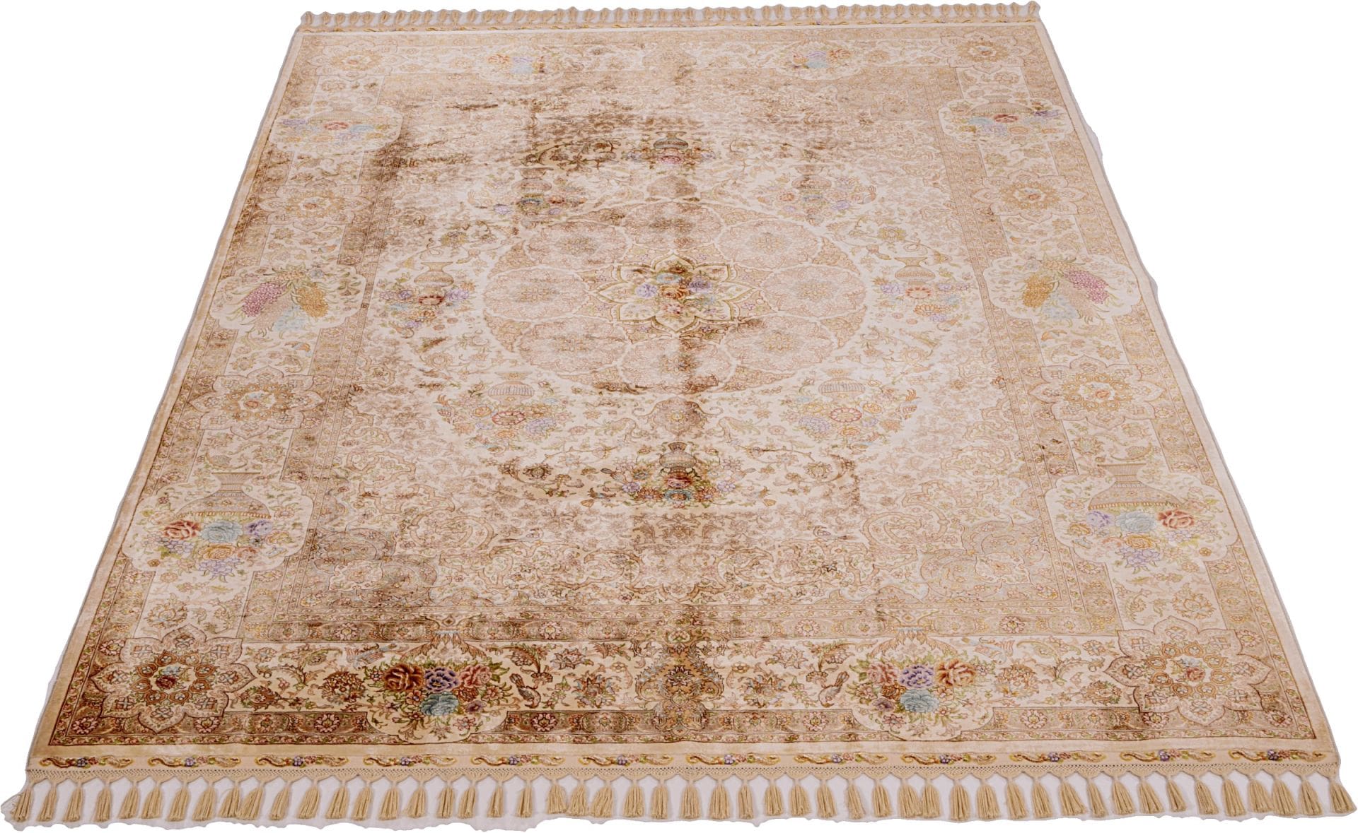 Handgeknüpfter Hereke Teppich 170 × 243 cm