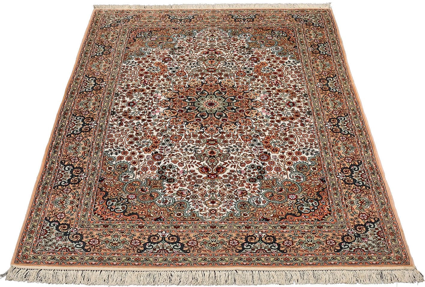Hereke Teppich aus China, 129 × 192 cm