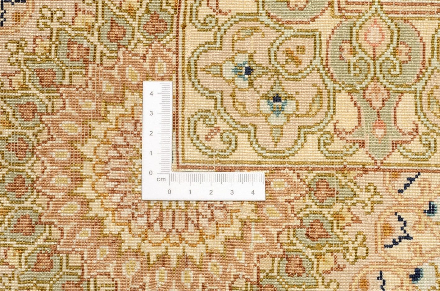 Hereke Teppich 250 × 311 cm aus Seide, handgeknüpft