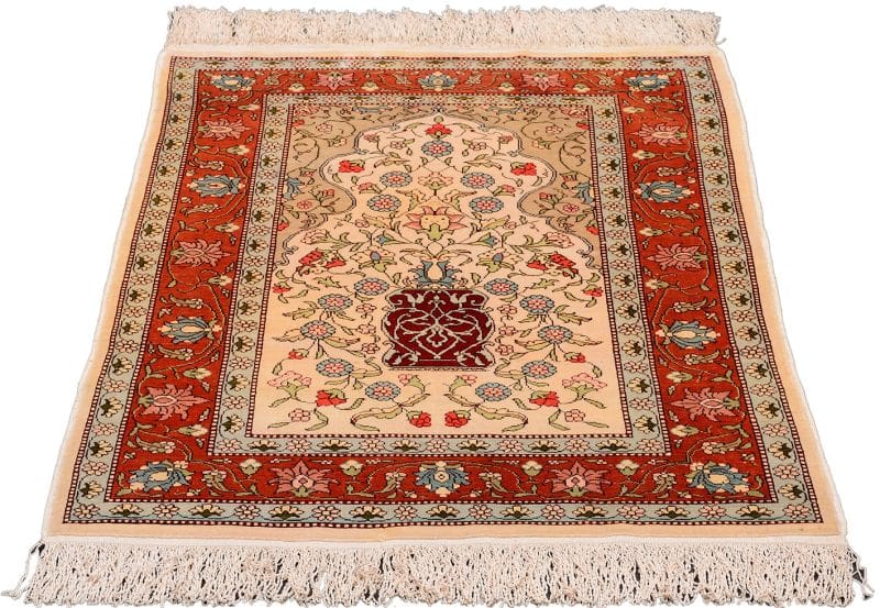 Hereke Orientteppich aus Türkei, 60 × 98 cm