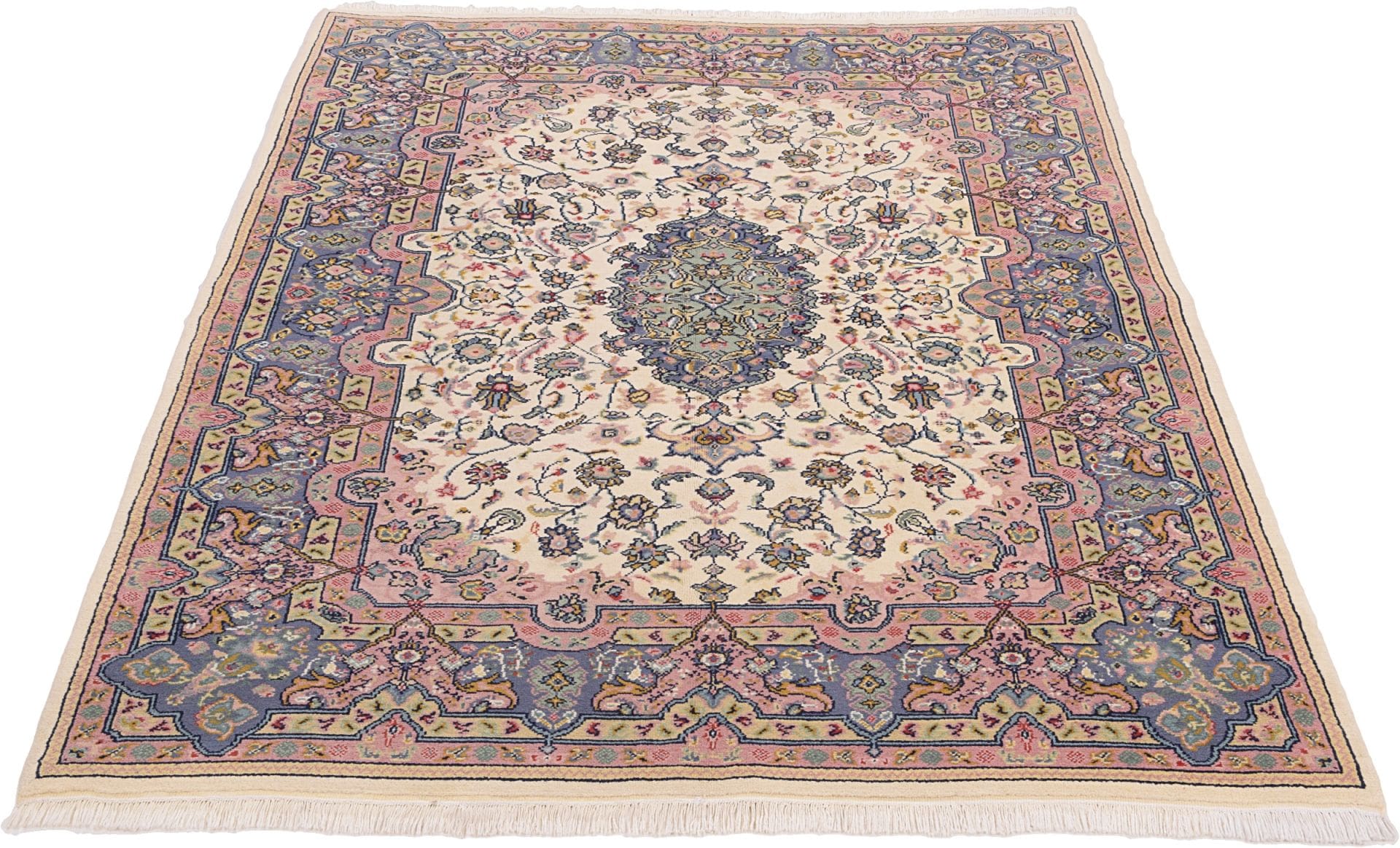 Kerman Orientteppich 172 × 236 cm aus Wolle, handgeknüpft