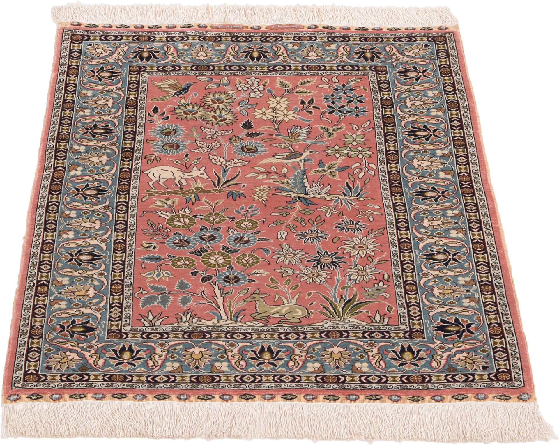 hereke-orientteppich-65-x-87cm-seide-600000-knoten-handgeknupft-1 Hereke Orientteppich aus Türkei, 65 × 87 cm