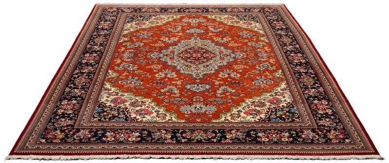 Handgeknüpfter Ghom Perserteppich 252 × 338 cm