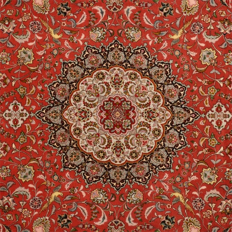 Täbriz Perserteppich aus Iran, 252 × 351 cm