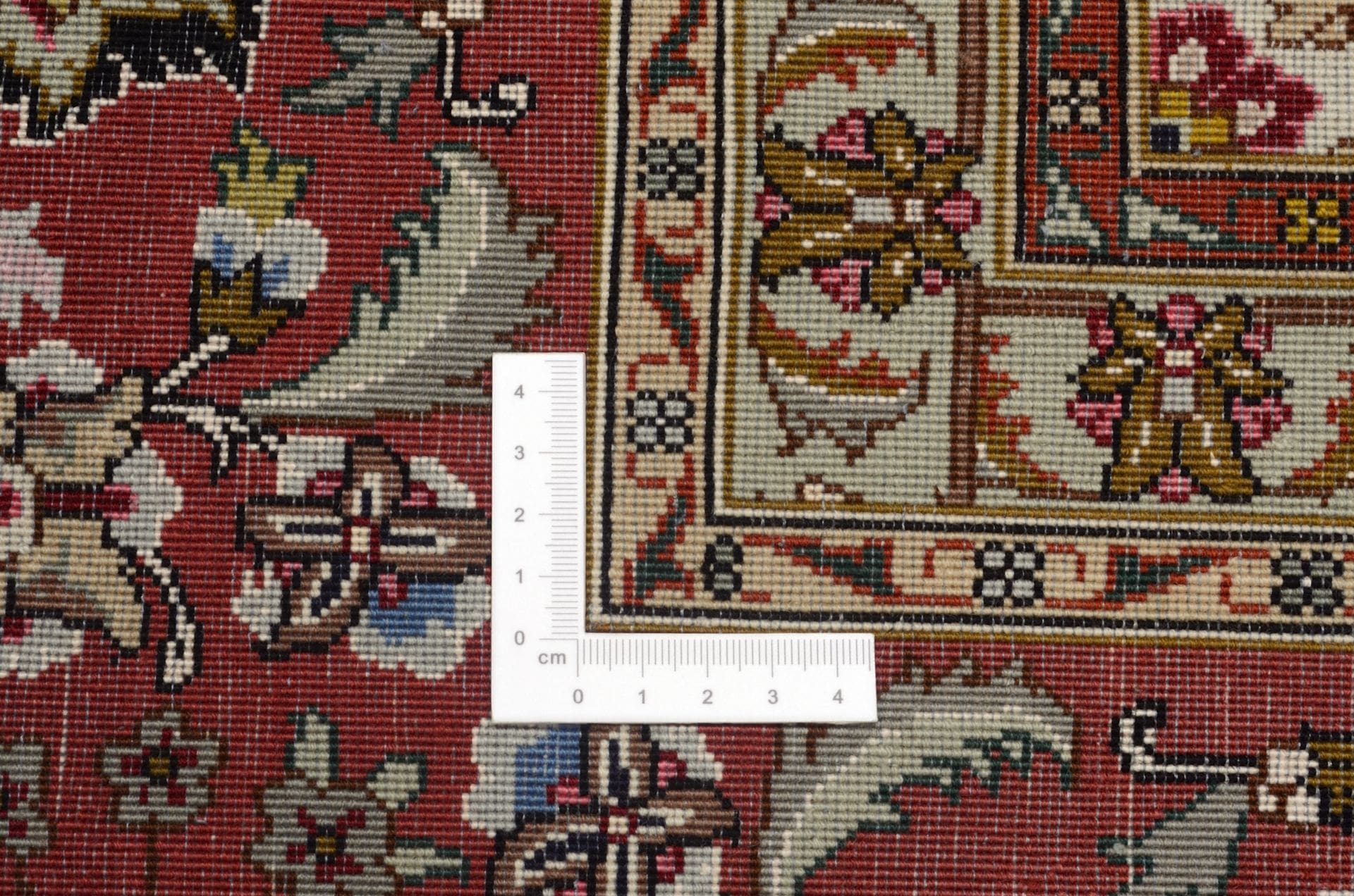 Handgeknüpfter Täbriz Perserteppich 206 × 308 cm