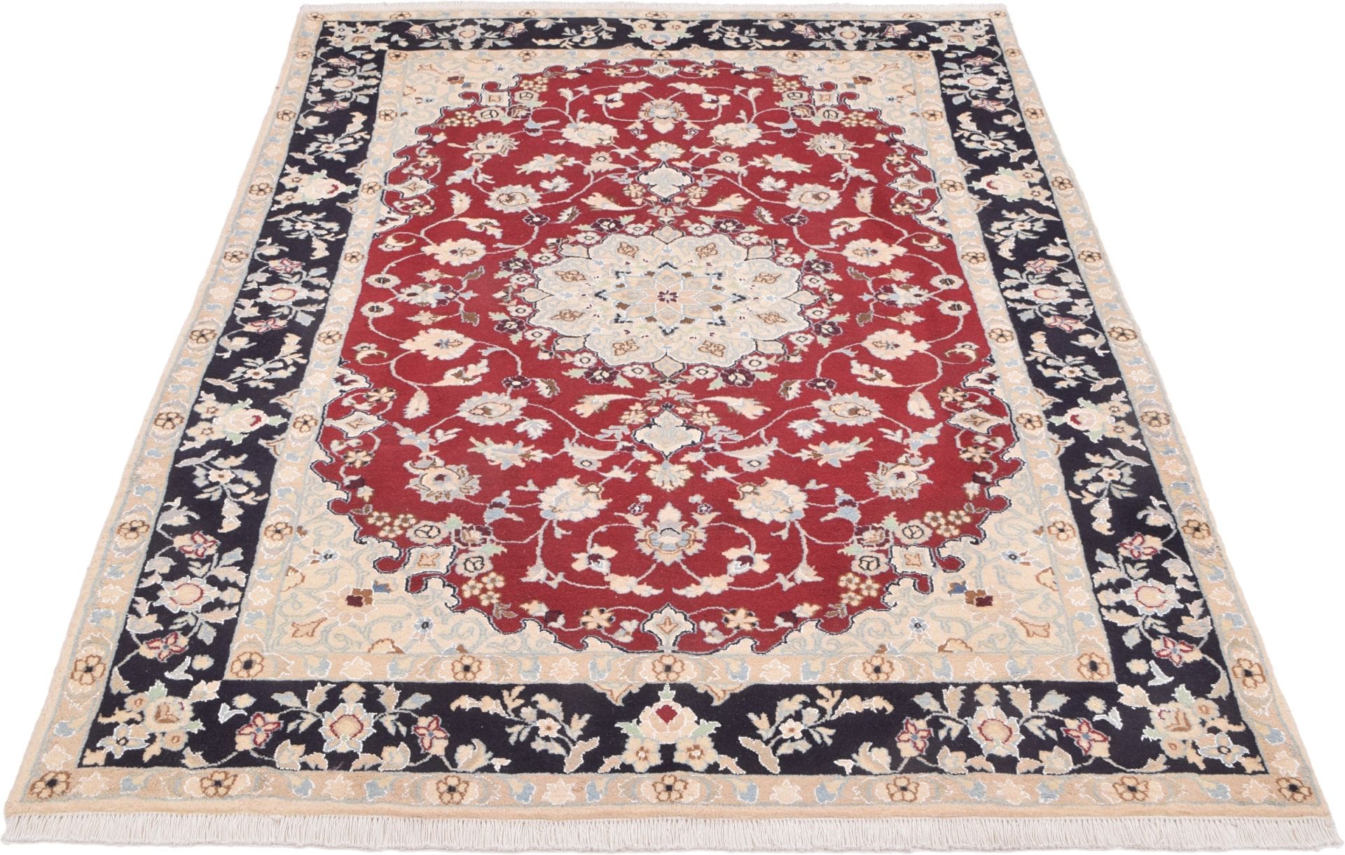 Nain Perserteppich aus Iran, 202 × 311 cm