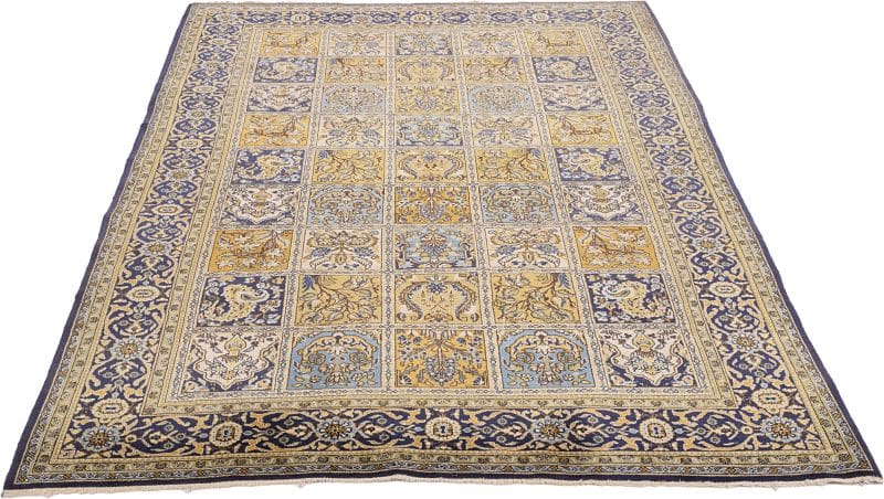 Ghom Perserteppich aus Iran, 188 × 301 cm