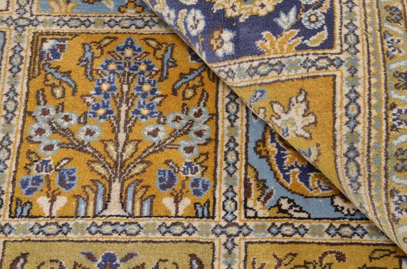 Ghom Perserteppich aus Iran, 188 × 301 cm