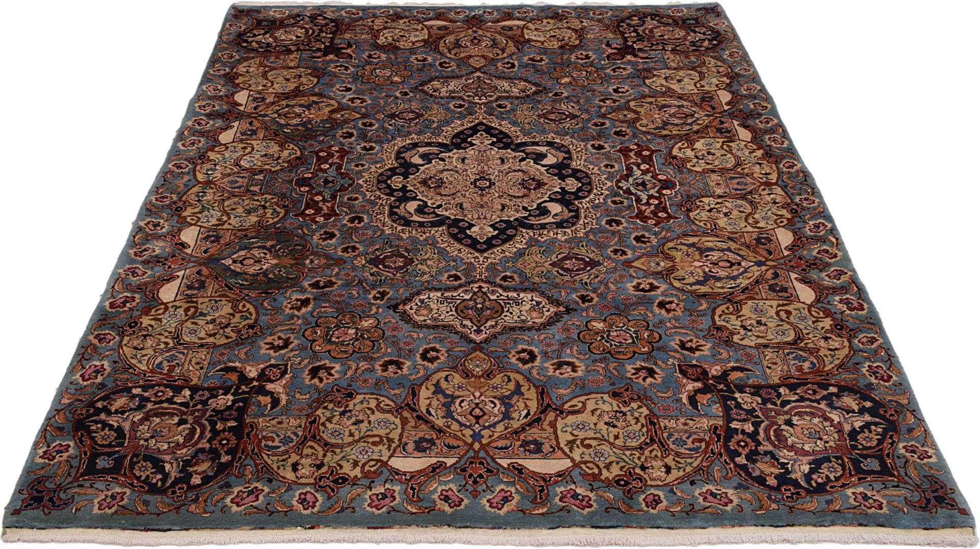 Handgeknüpfter Kashmar Perserteppich 200 × 305 cm