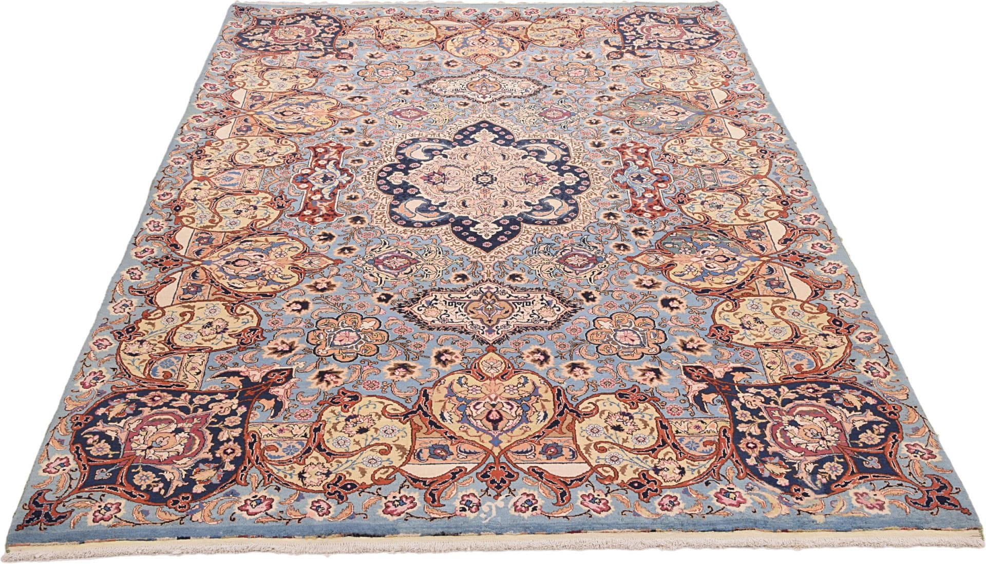 Handgeknüpfter Kashmar Perserteppich 200 × 305 cm
