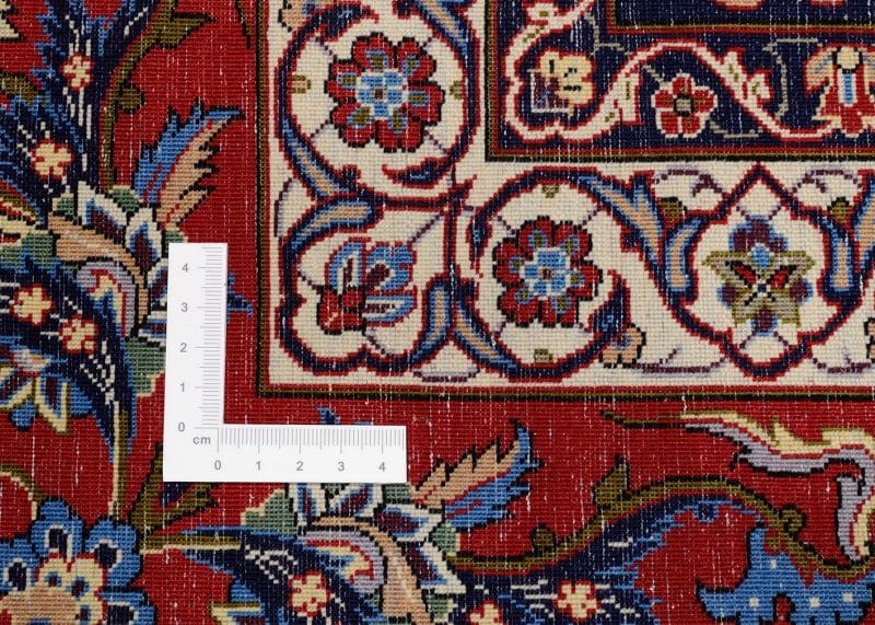 Isfahan Perserteppich aus Iran, 202 × 307 cm