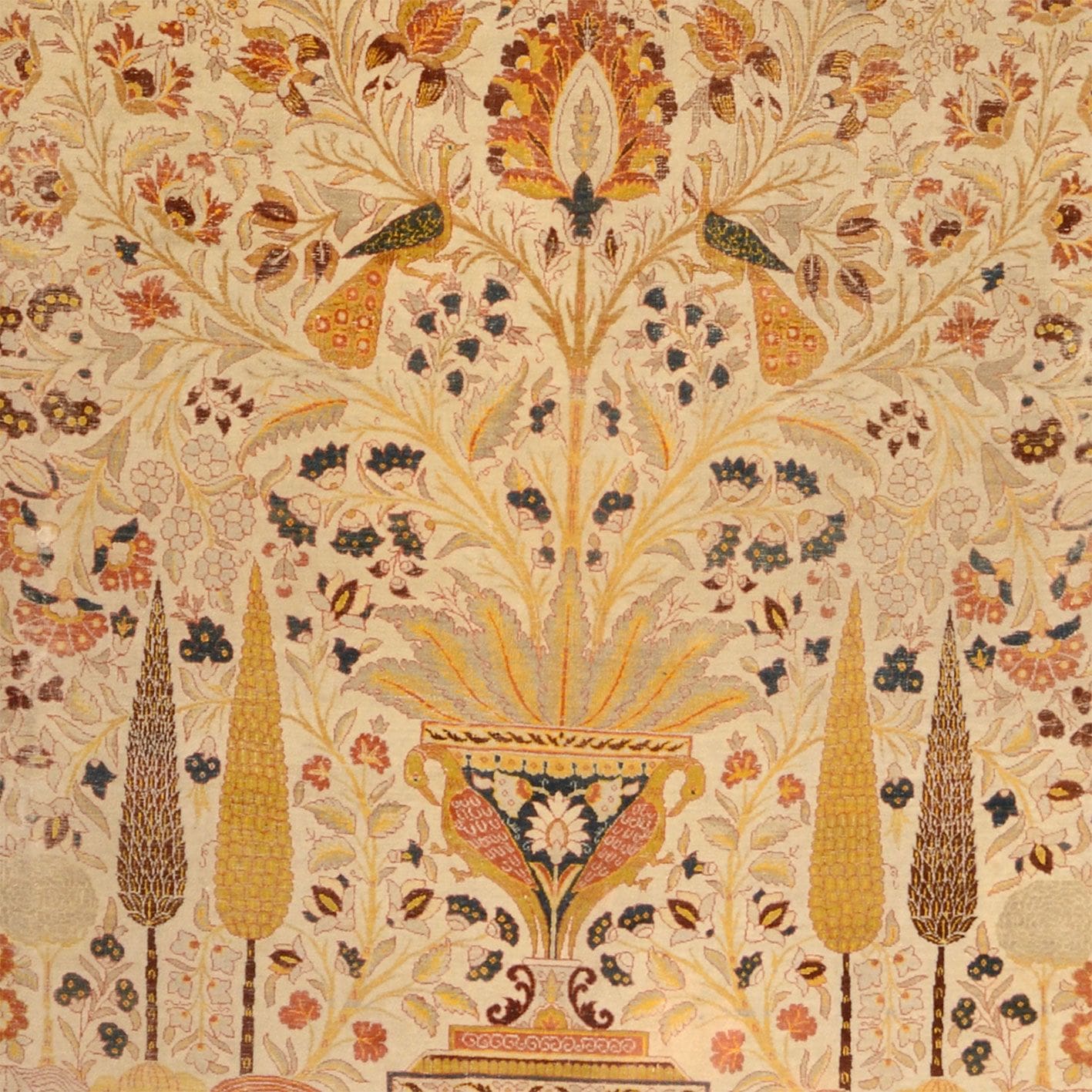 Täbriz Perserteppich aus Iran, 284 × 411 cm