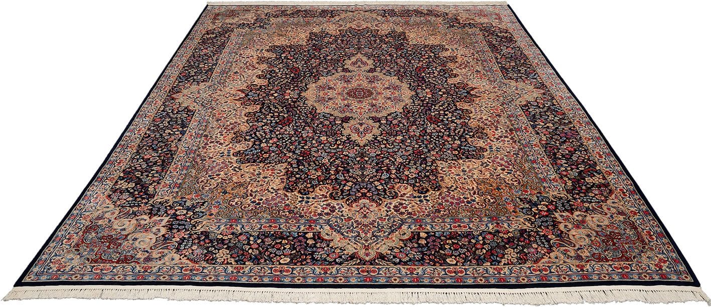 Kerman Perserteppich 303 × 420 cm aus Wolle, handgeknüpft