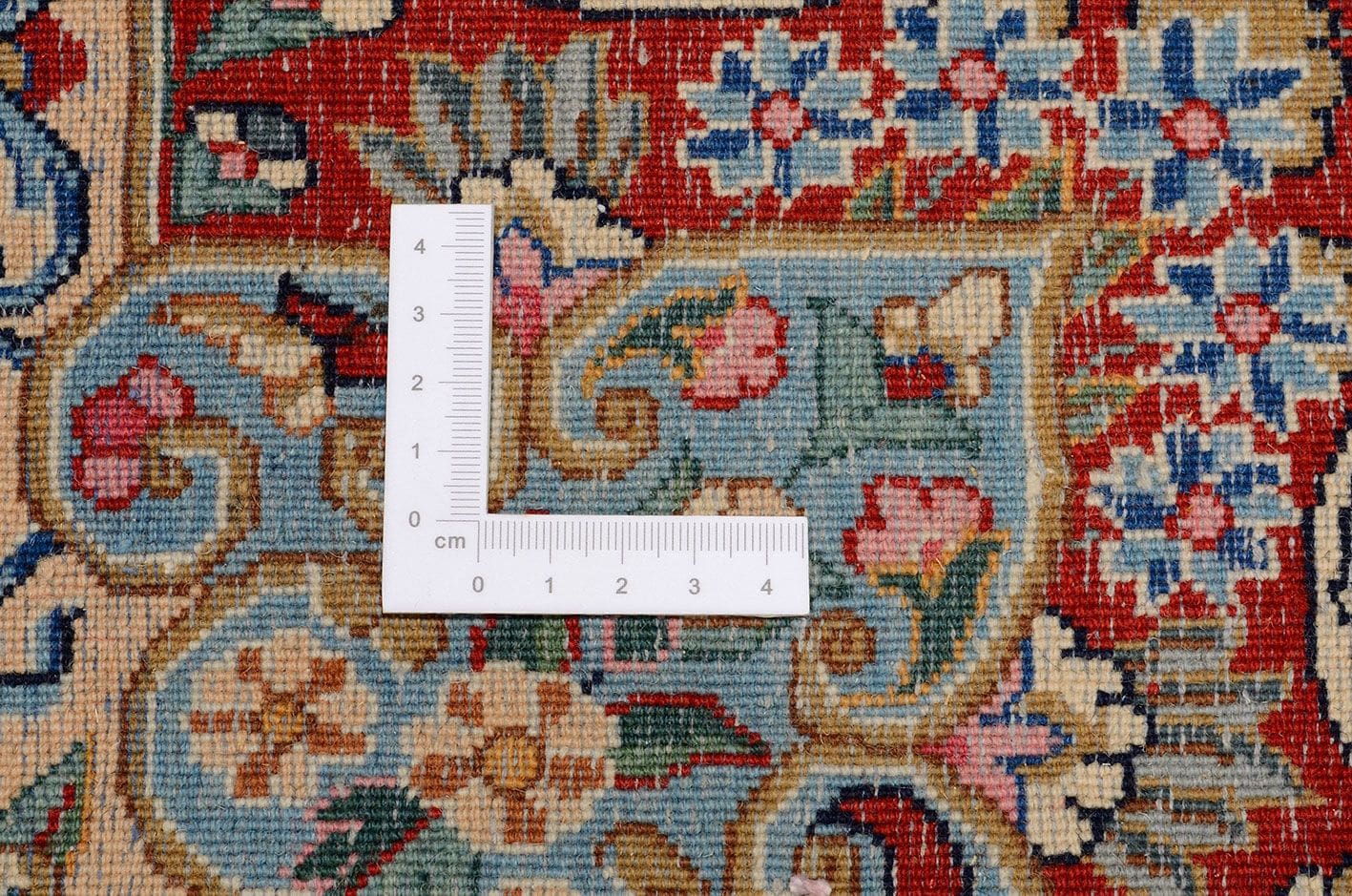 Kerman Perserteppich 303 × 420 cm aus Wolle, handgeknüpft