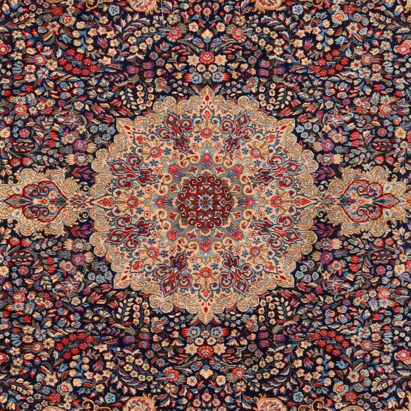 Kerman Perserteppich 303 × 420 cm aus Wolle, handgeknüpft