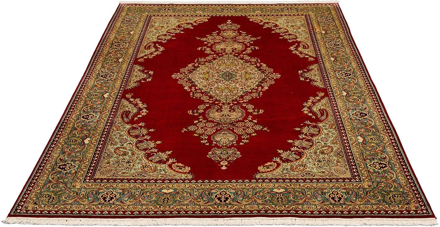 Kashmir Orientteppich aus Indien, 200 × 304 cm