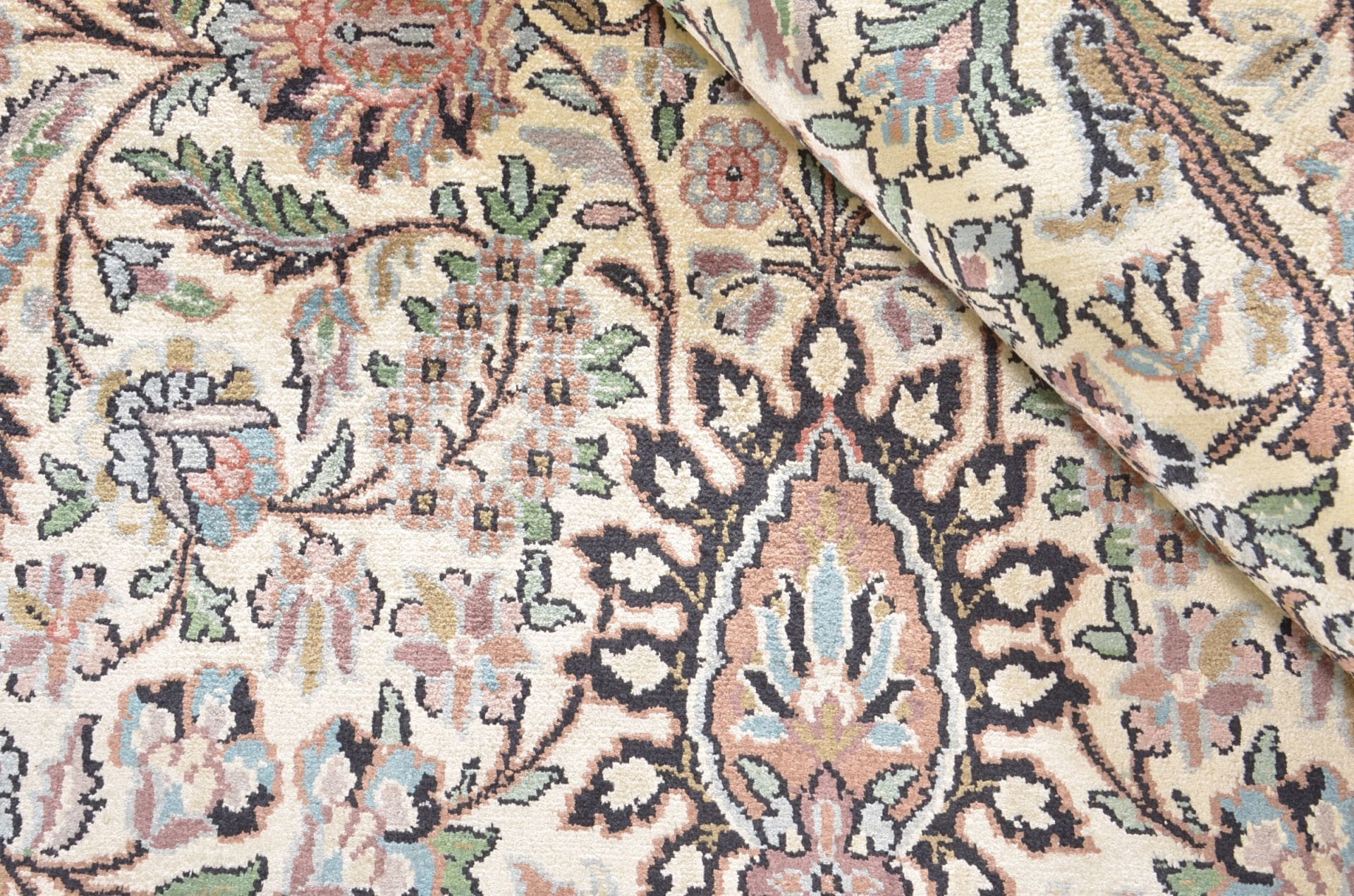 Kashmir Orientteppich aus Indien, 217 × 310 cm