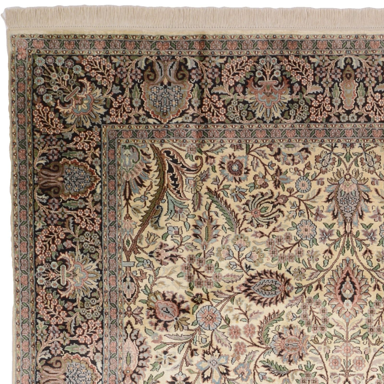 Kashmir Orientteppich aus Indien, 217 × 310 cm