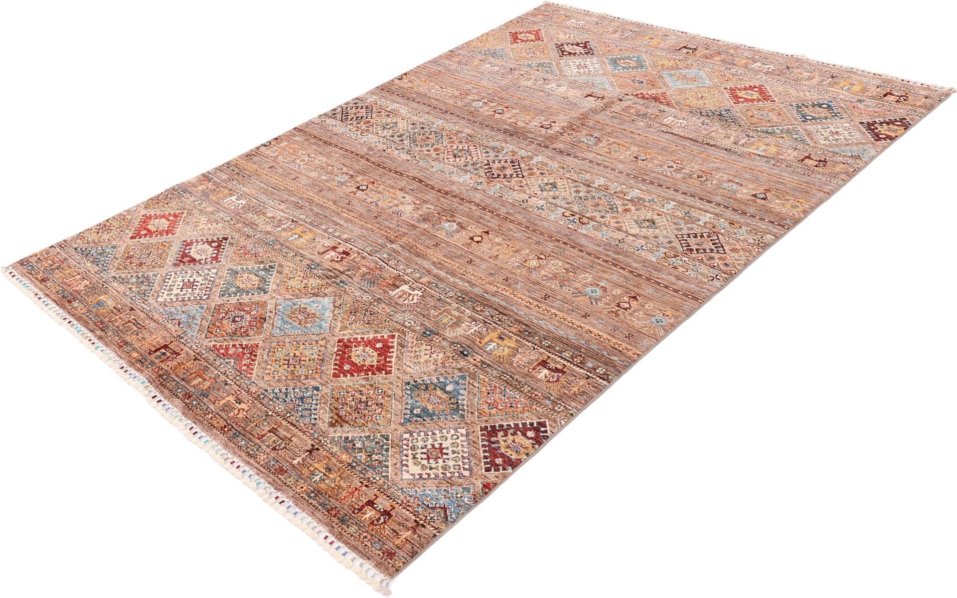 Samarkand Orientteppich aus Pakistan, 204 × 307 cm