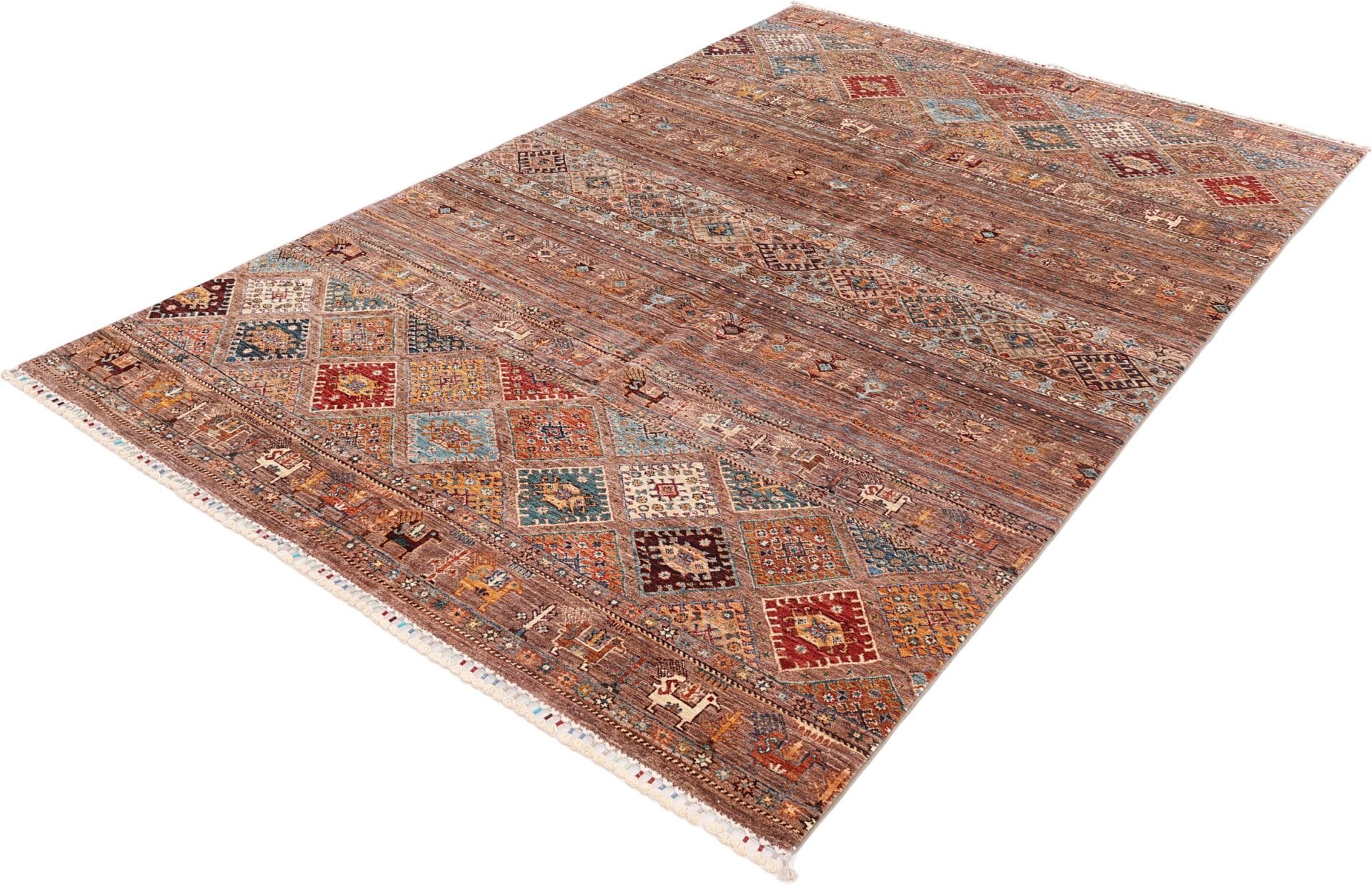 Samarkand Orientteppich aus Pakistan, 204 × 307 cm
