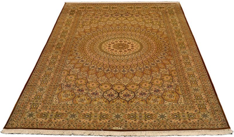 kashmirseide-teppich-183x281cm-600000-knoten-handgeknupft-1 Handgeknüpfter Kashmir Orientteppich 183 × 281 cm