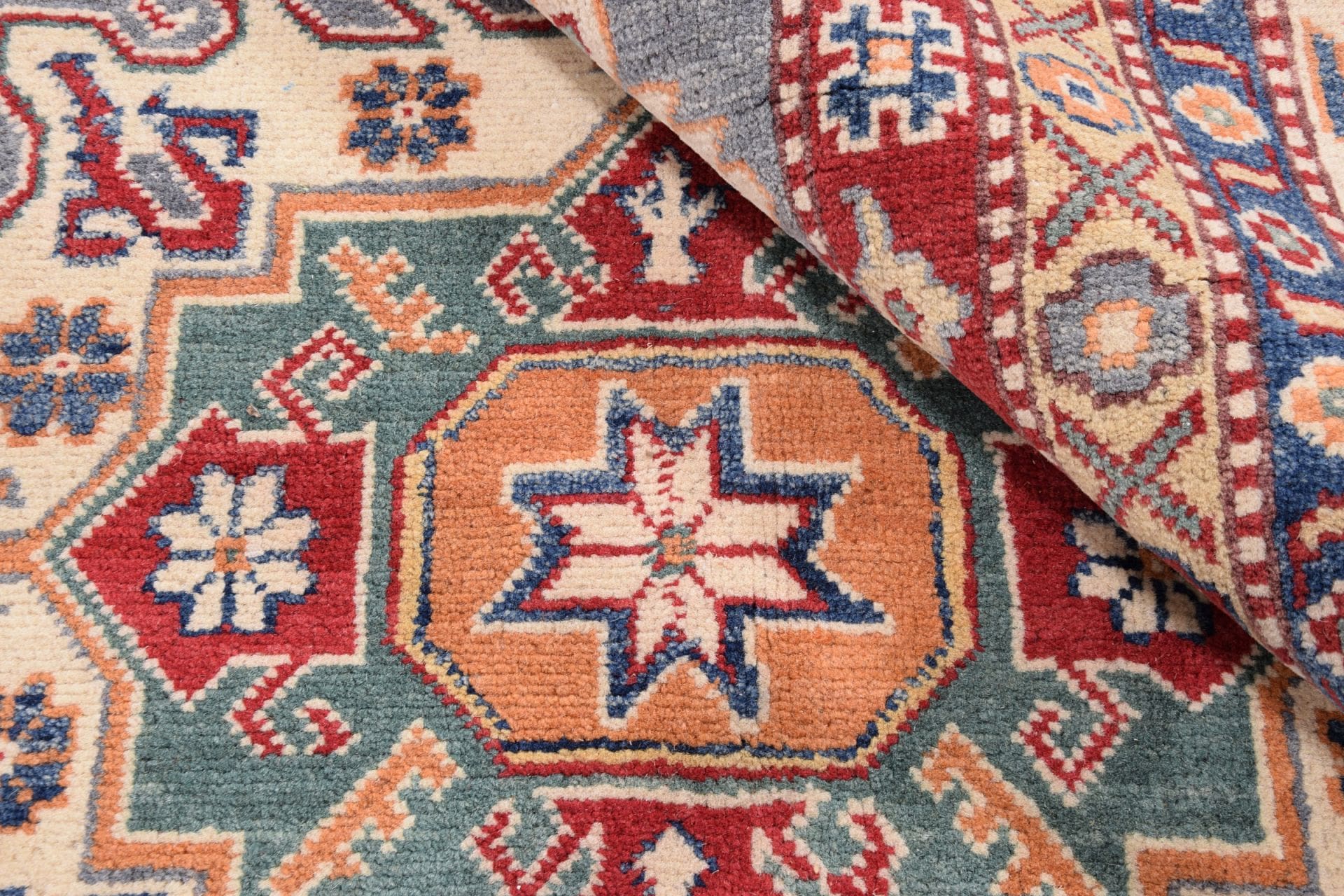 Handgeknüpfter Kazak Orientteppich 243 × 364 cm