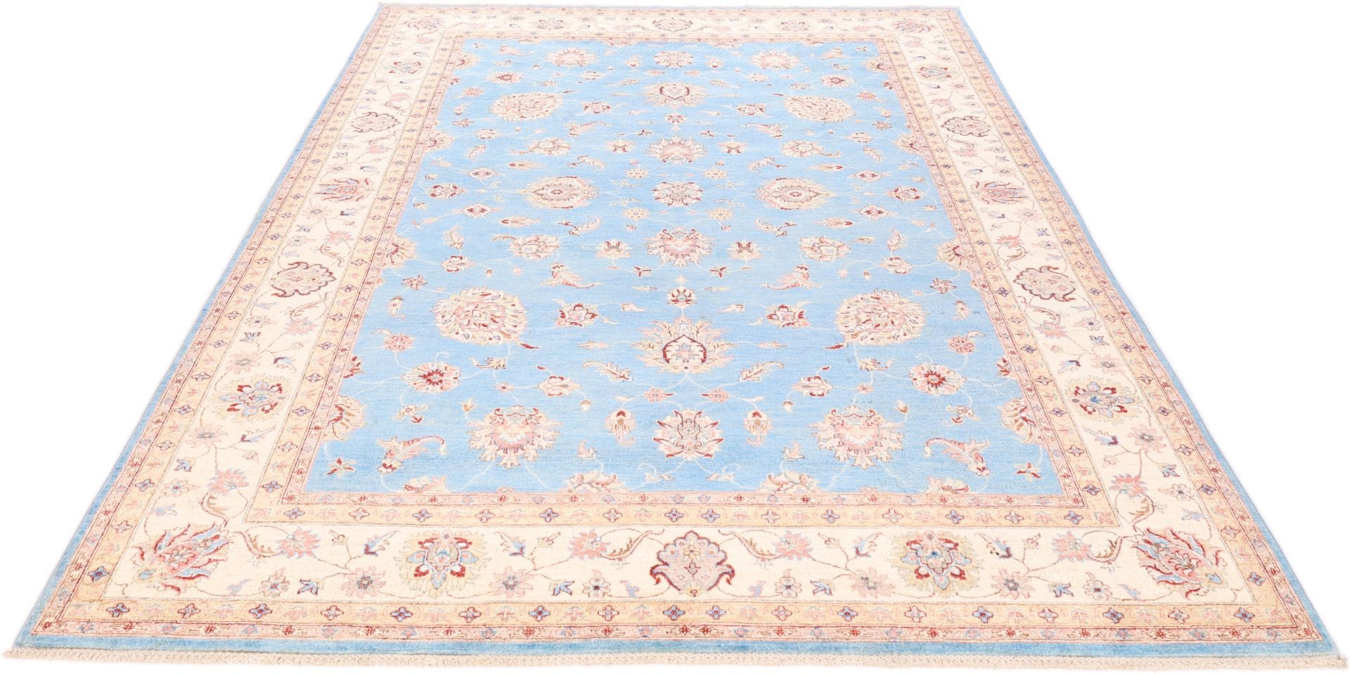Ziegler Orientteppich 253 × 339 cm aus Wolle, handgeknüpft