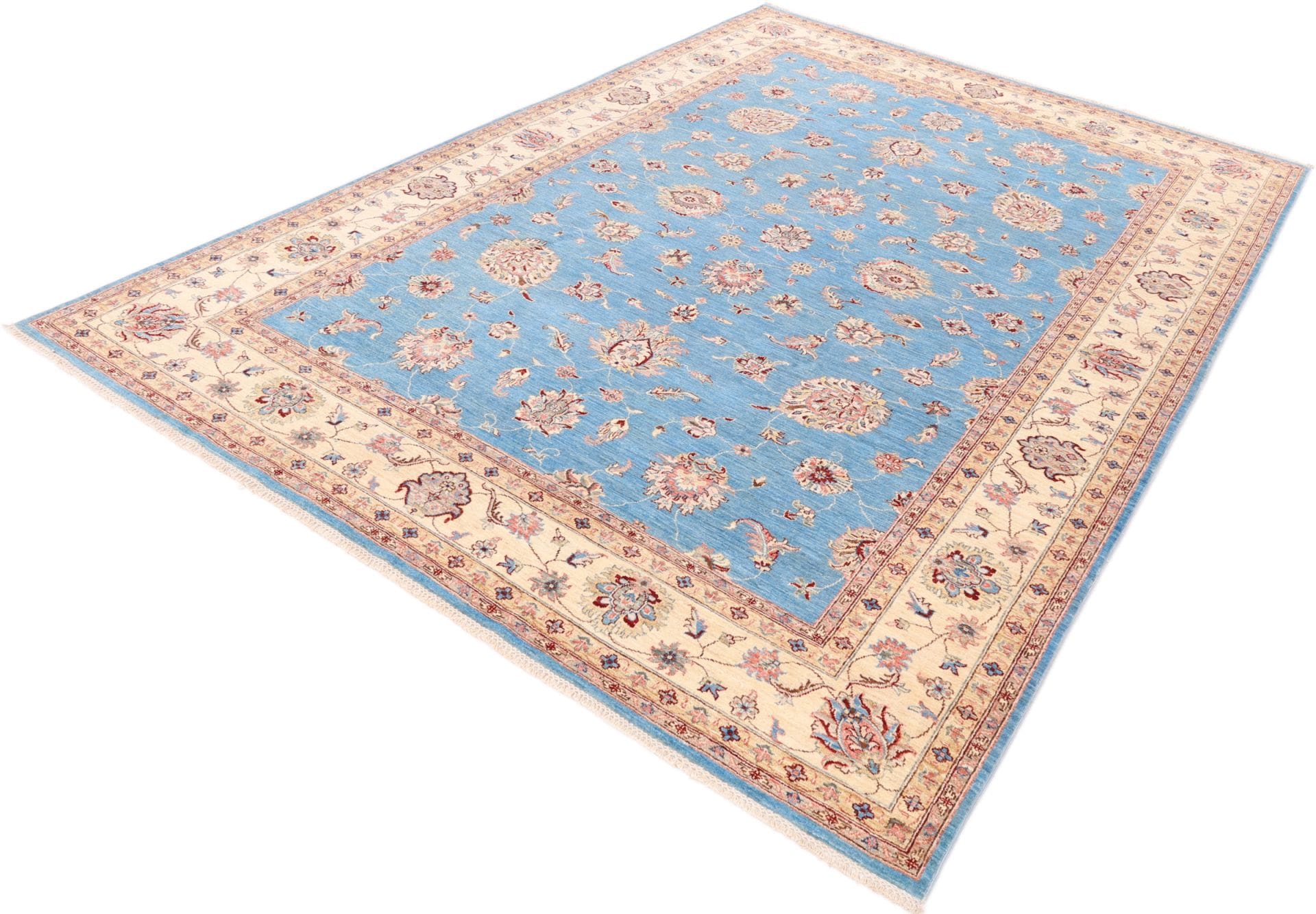 Ziegler Orientteppich 253 × 339 cm aus Wolle, handgeknüpft