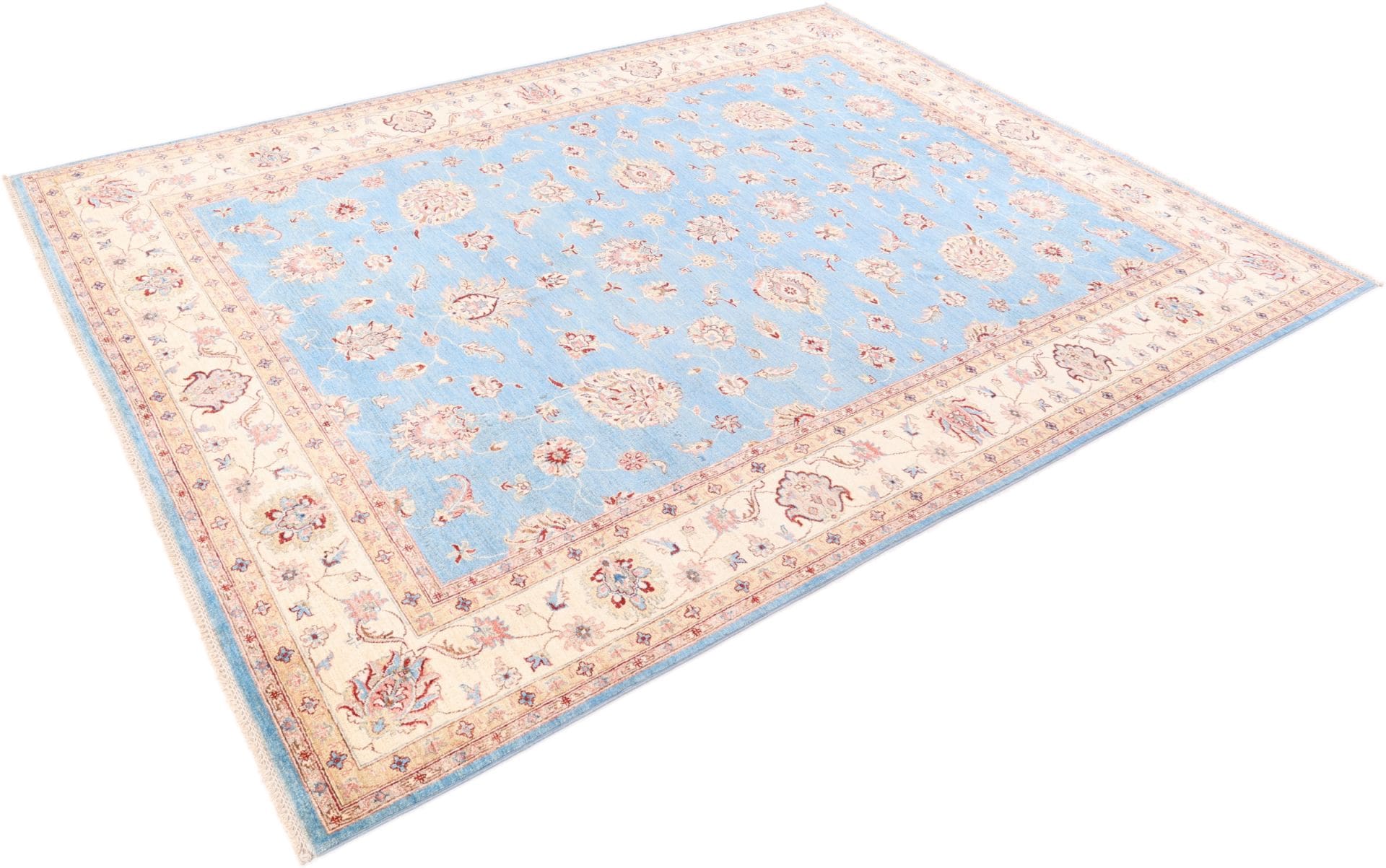 Ziegler Orientteppich 253 × 339 cm aus Wolle, handgeknüpft