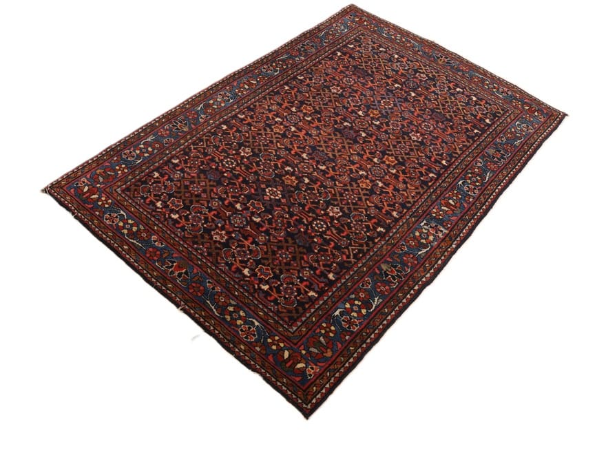 antiker-malayer-teppich-189x108-cm-128000-knoten-perserteppich-3 Malayer Perserteppich antik, 187 × 107 cm, Wolle
