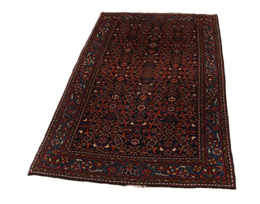 antiker-malayer-teppich-189x108-cm-128000-knoten-perserteppich-7 Malayer Perserteppich antik, 187 × 107 cm, Wolle