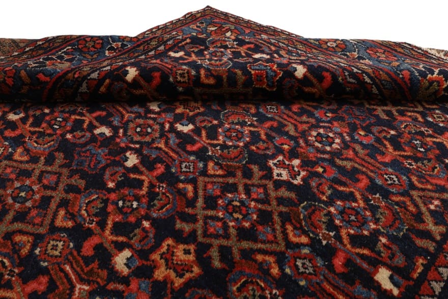 antiker-malayer-teppich-189x108-cm-128000-knoten-perserteppich-8 Malayer Perserteppich antik, 187 × 107 cm, Wolle