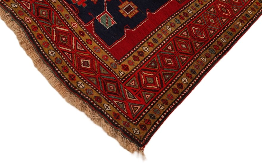 Perserteppich 336 × 165 cm aus Wolle, handgeknüpft