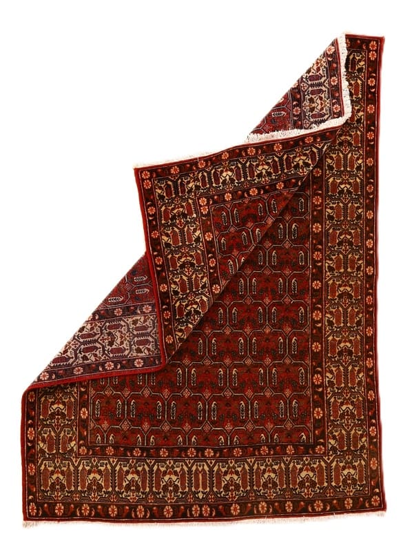 Antiker Perserteppich aus Iran, 193 × 141 cm