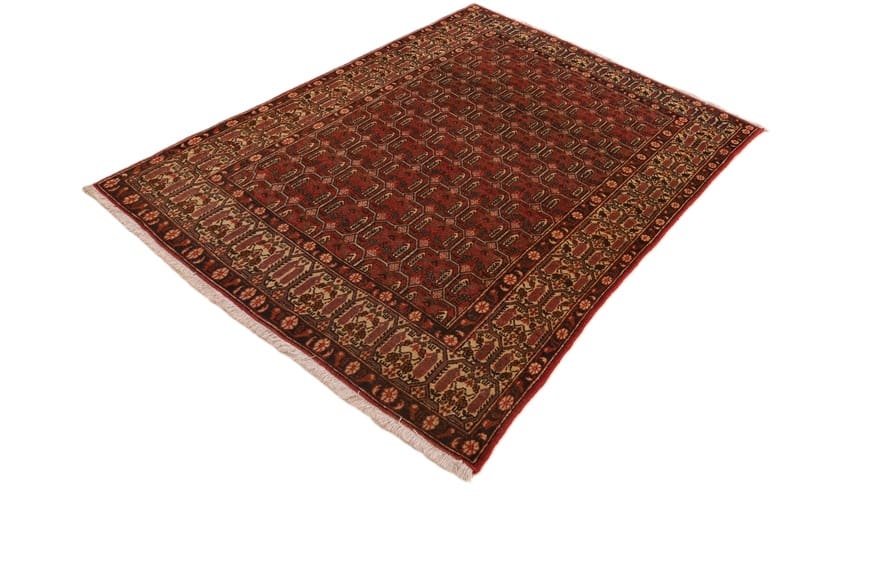 Antiker Perserteppich aus Iran, 193 × 141 cm