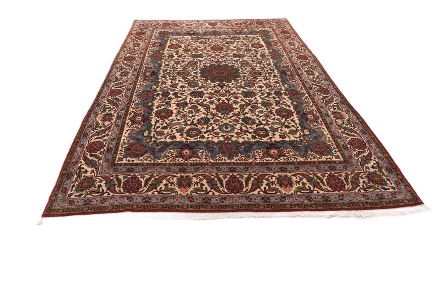 Ghom Perserteppich aus Iran, 340 × 223 cm