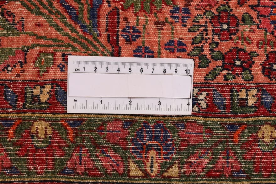 Antiker Perserteppich aus Iran, 115 × 62 cm