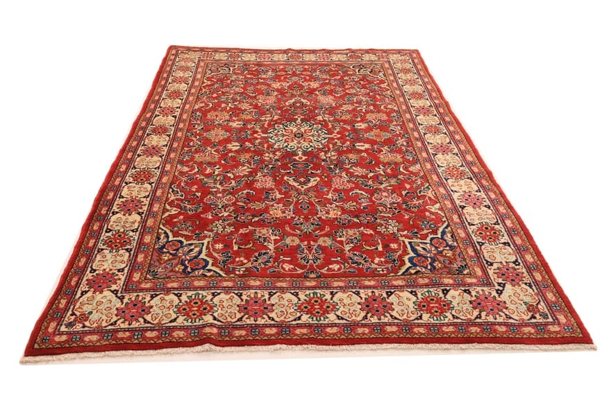 Sarough Farahan Perserteppich 315 × 212 cm aus Wolle, handgeknüpft